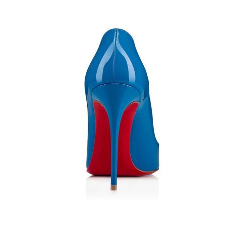 Christian Louboutin Ayakkabı Pigalle Mavi - Christian Louboutin Klasik Pigalle Follies 100 Mm Mavi