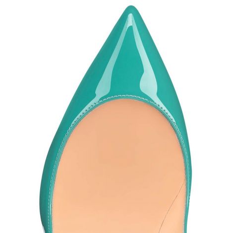 Christian Louboutin Ayakkabı Pigalle Turkuaz - Christian Louboutin Klasik Pigalle Follies 100 Mm Turkuaz