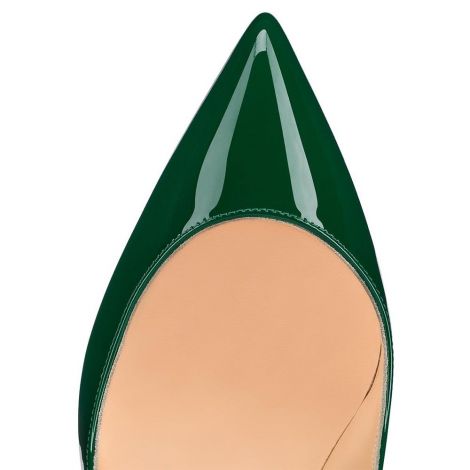 Christian Louboutin Ayakkabı Pigalle Yeşil - Christian Louboutin Klasik Pigalle Follies 100 Mm Yesil