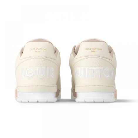 Louis Vuitton Ayakkabı Trainer Bej - Louis Vuitton Erkek Ayakkabi Louis Vuitton Trainer Sneaker Bej