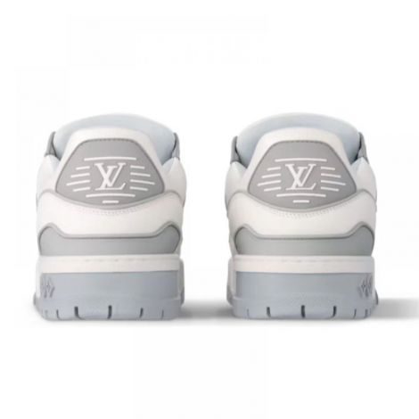 Louis Vuitton Ayakkabı Maxi Trainer Beyaz-Gri - Louis Vuitton Kadin Ayakkabi Louis Vuitton Ayakkabi Louis Vuitton Women Shoes Louis Vuitton Sneaker Louis Vuitton Trainer Maxi Sneaker Beyaz Gri