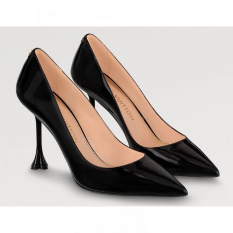 Louis Vuitton Ayakkabı Blossom Topuklu Ayakkabı Siyah - Louis Vuitton Kadin Ayakkabi Louis Vuitton Topuklu Ayakkabi Louis Vuitton Woman Shoes Louis Vuitton Blossom Pump Siyah