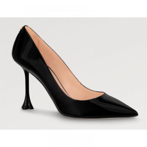 Louis Vuitton Ayakkabı Blossom Topuklu Ayakkabı Siyah - Louis Vuitton Kadin Ayakkabi Louis Vuitton Topuklu Ayakkabi Louis Vuitton Woman Shoes Louis Vuitton Blossom Pump Siyah