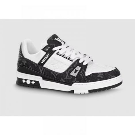 Louis Vuitton Ayakkabı Trainer Sneaker Siyah - Louis Vuitton Trainer Sneaker Louis Vuitton Kadin Ayakkabi Siyah