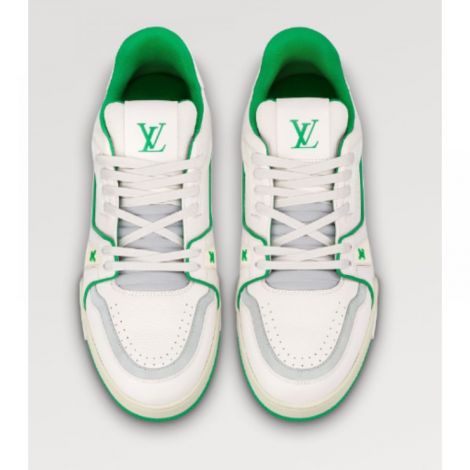 Louis Vuitton Ayakkabı Trainers Yeşil - Louis Vuitton Trainers Yeşil