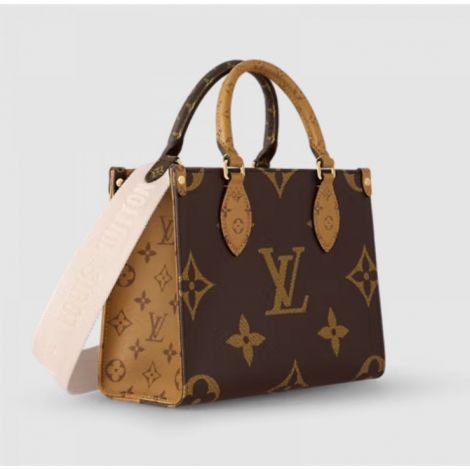 Louis Vuitton Çanta  OnTheGo PM Kahverengi - Louis Vuitton OnTheGo PM Canta Louis Vuitton Kadin Canta Louis Vuitton Canta Kahverengi