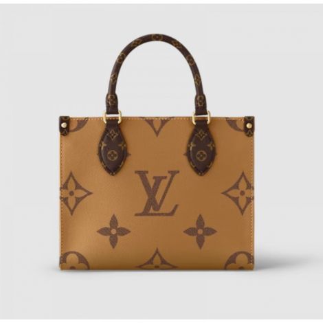Louis Vuitton Çanta  OnTheGo PM Kahverengi - Louis Vuitton OnTheGo PM Canta Louis Vuitton Kadin Canta Louis Vuitton Canta Kahverengi