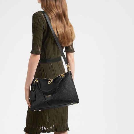 Louis Vuitton Çanta V Tote Siyah - Louis Vuitton Canta Lvc V Tote Mm Monogram Empreinte Siyah
