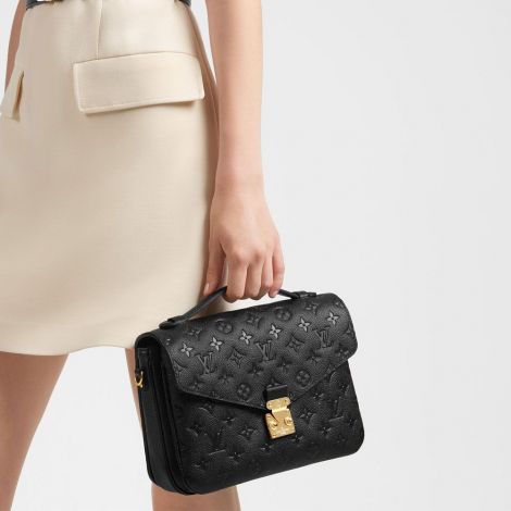 Louis Vuitton Çanta Pochette Siyah - Louis Vuitton Canta Pochette Metis Monogram Empreinte Bag Siyah
