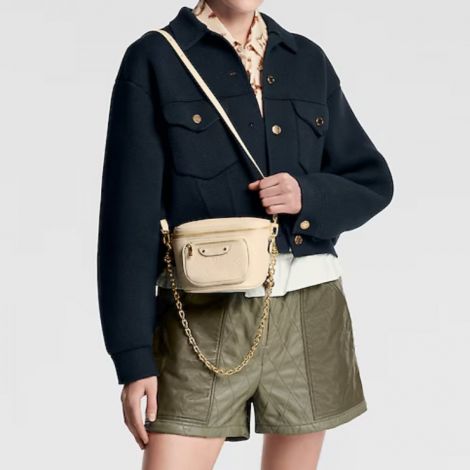 Louis Vuitton Çanta Mini Bumbag  Krem Rengi - Louis Vuitton Mini Bumbag Louis Vuitton Kadin Canta Louis Vuitton Canta Kremrengi