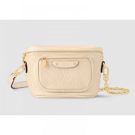 Louis Vuitton Çanta Mini Bumbag  Krem Rengi - Louis Vuitton Mini Bumbag Louis Vuitton Kadin Canta Louis Vuitton Canta Kremrengi