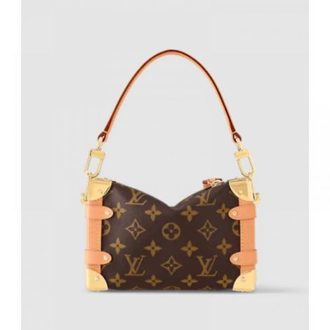 Louis Vuitton Çanta  Side Trunk Kahverengi - Louis Vuitton Side Trunk Bag Louis Vuitton Kadin Canta Louis Vuitton Canga Kahverengi