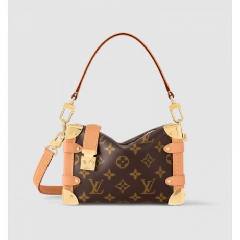 Louis Vuitton Çanta  Side Trunk Kahverengi - Louis Vuitton Side Trunk Bag Louis Vuitton Kadin Canta Louis Vuitton Canga Kahverengi