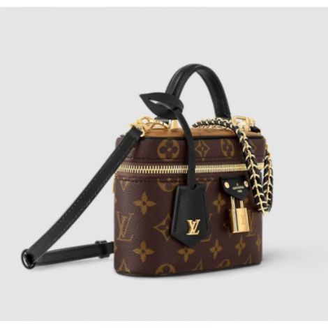 Louis Vuitton Çanta Vanity Chain Pouch Kahverengi - Louis Vuitton Vanity Chain Pouch Canta Louis Vuitton Kadin Canta Louis Vuitton Canta Kahverengi