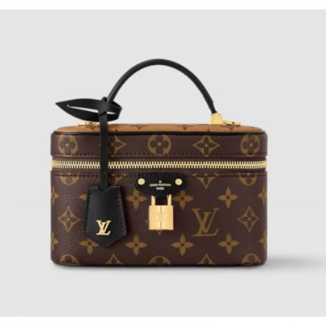 Louis Vuitton Çanta Vanity Chain Pouch Kahverengi - Louis Vuitton Vanity Chain Pouch Canta Louis Vuitton Kadin Canta Louis Vuitton Canta Kahverengi