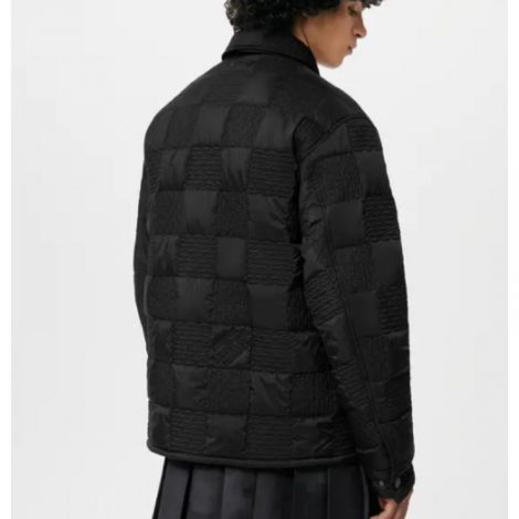 Louis Vuitton Mont Damier Siyah - Louis Vuitton Erkek Mont Louis Vuitton Men Jacket Louis Vuitton Damier Mont Siyah