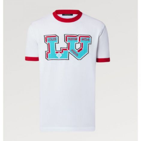 Louis Vuitton T-shirt LV Knit  Beyaz - Louis Vuitton Lv Knit T Shirt White Lv Knit Tişört Beyaz