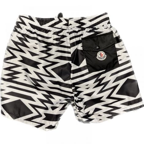 Moncler  Mayo Deniz Şortu Siyah - Moncler Deniz şortu Moncler şort Moncler Erkek şort Moncler Mayo Moncler şort Siyah