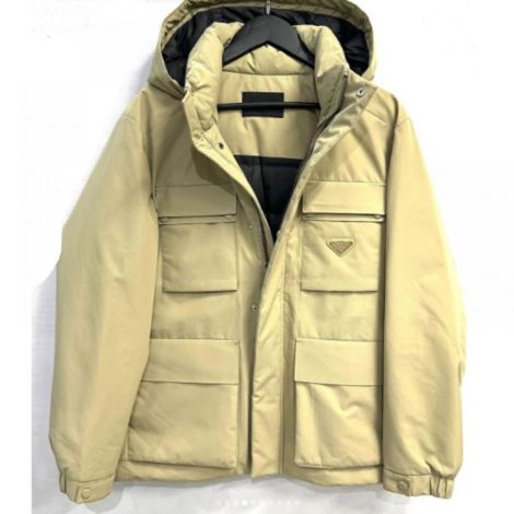Prada Mont Bej - Prada Erkek Mont Prada Mont Prada Men Down Jacket Bej