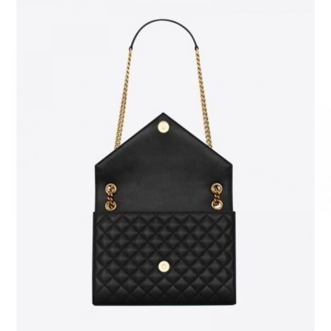Saint Laurent Çanta Envelope Siyah - Saint Laurent Kadin Canta Saint Laurent Canta Saint Laurent Woman Bag Saint Laurent Envelope Siyah