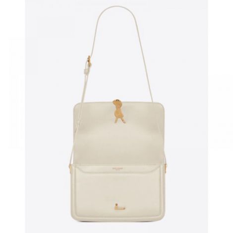 Saint Laurent Çanta Solferino Beyaz - Saint Laurent Kadin Canta Saint Laurent Canta Saint Laurent Woman Bag Saint Laurent Solferino Beyaz