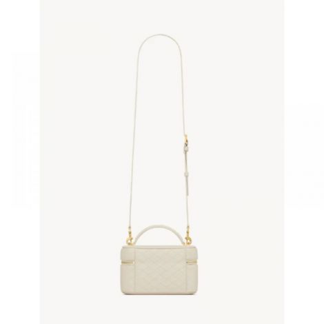 Saint Laurent Çanta Gaby Vanity Beyaz - Yves Saint Laurent Canta Saint Laurent Women Bag Ysl Canta Gaby Vanity Beyaz