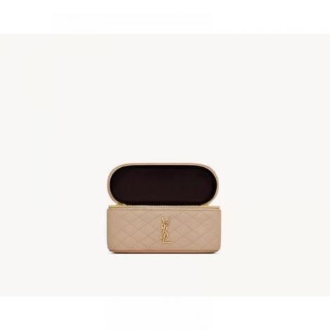 Saint Laurent Çanta Gaby Vanity Pudra - Yves Saint Laurent Canta Saint Laurent Women Bag Ysl Canta Gaby Vanity Pudra