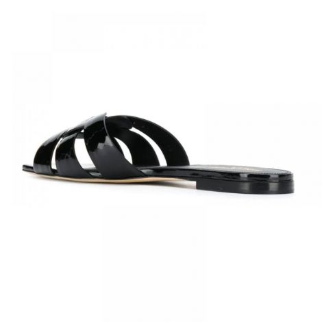 Yves Saint Laurent Terlik Siyah - Saint Laurent Kadin Terlik Siyah